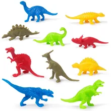 

12Pcs Mini Dinosaur Toys Set Jurassic Park Animals Figures Soft Birthday Christmas Gifts For Kids Boys Girls