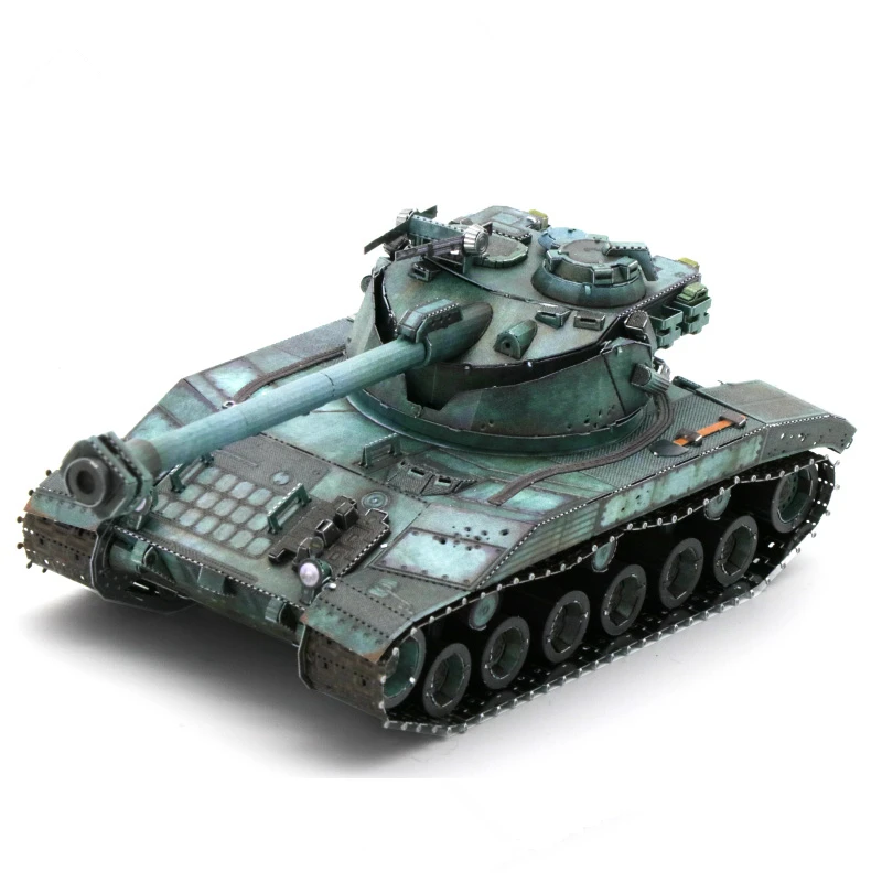 Модель MMZ MU 3D металлический пазл Тигр I Chief Tank модель сборки набор для