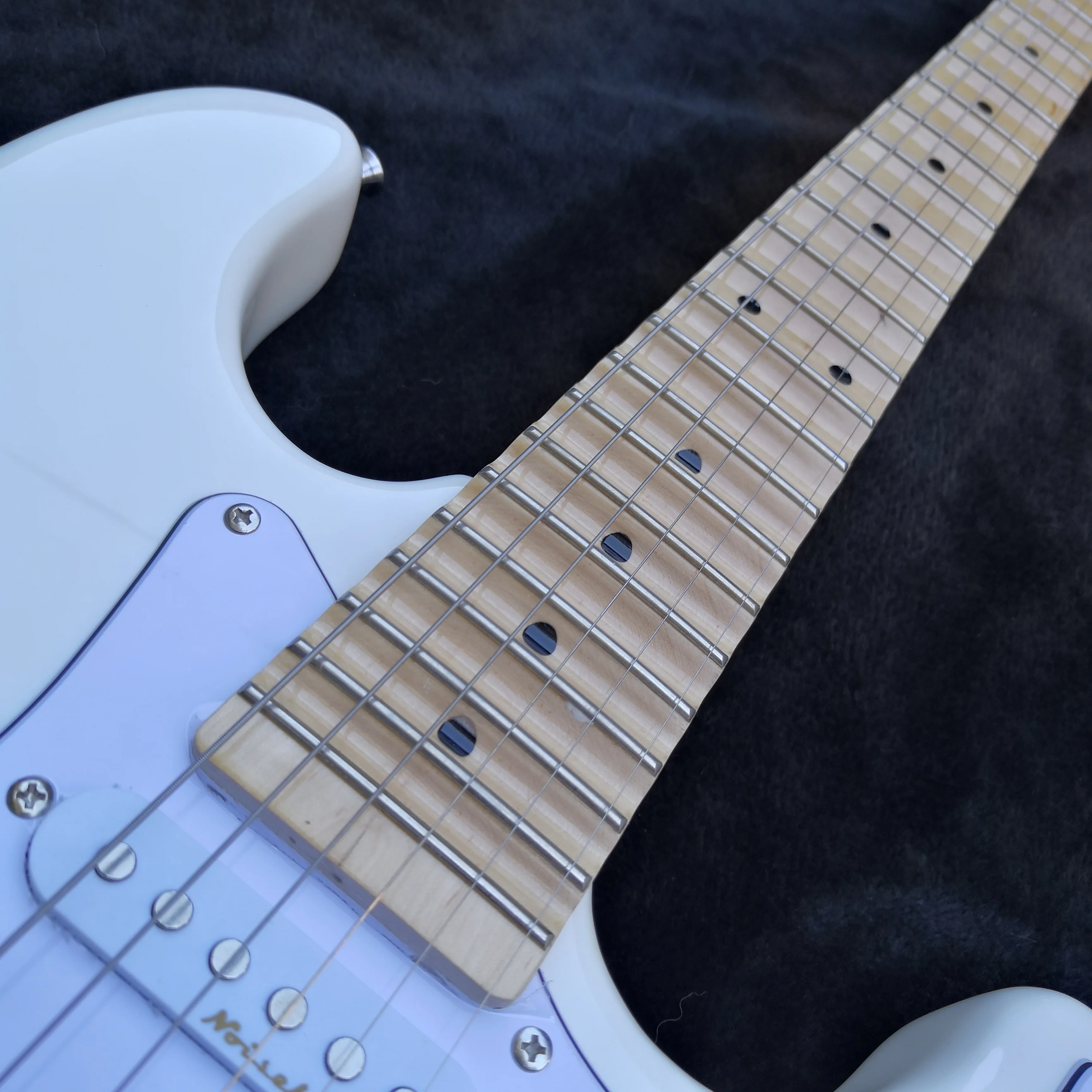 Электрогитара scallop Maple neck, 3S pickup, обеспечивает индивидуальную, бесплатную доставку