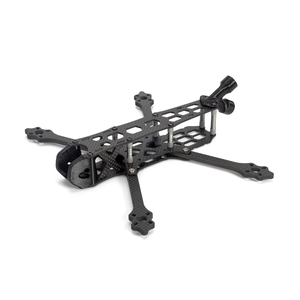 TransTec Freedom HD 228 мм Колесная база 5 мм Arm 3K карбоновое волокно 5 дюймовый Гоночный комплект рамы для FPV гоночных мультироторные детали аксессуары