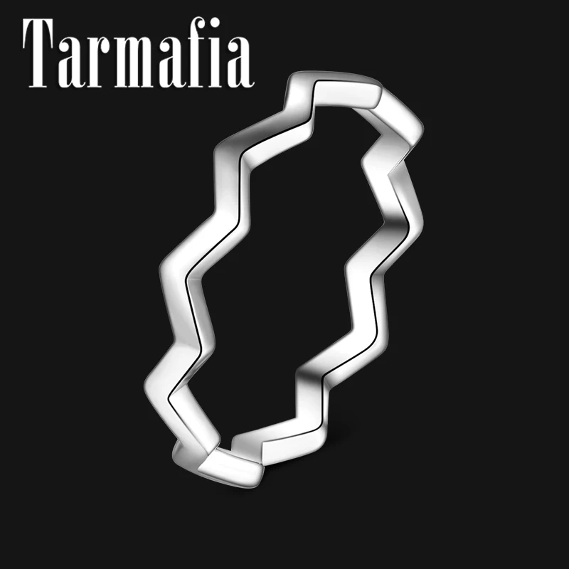 

Minimalist European 925 Sterling Silver Waves Finger Rings for Women Wedding Engagement Rings Silver 925 Jewelry Accessories