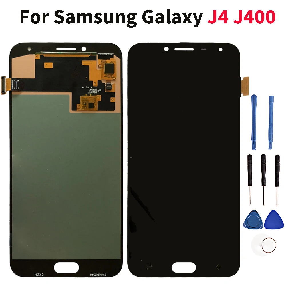 

Amoled LCD For Samsung Galaxy J4 J400 J400F J400G/DS SM-J400F LCD Display Touch Screen Digitizer Assembly Replacement Part