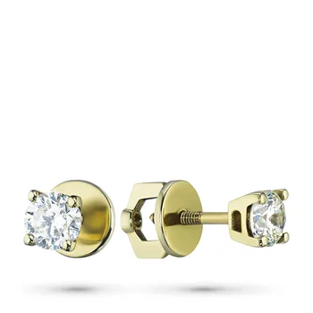 

Yellow gold pouches with diamonds