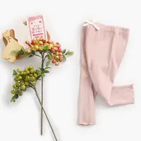 Sanlutoz Casual Baby Girls Long Pants Autumn Princess Infants Girls Trousers Toddler Clothing 4