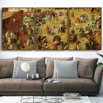 

European Classic Style Wall Picture Posters and Print Canvas Painting Calligraphy Decor for Living Room Home Decor Frameless