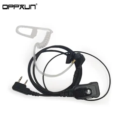 2PIN Air Tube Transparent Acoustic Duct Headset Earphone for Baofeng UV 5R BF 888S 5RE PLUS F8  F8HP 666 777 S GT-3 Quansheng