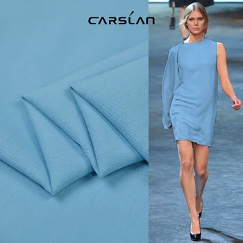 

100cm*135cm Natural silk/cotton fabric sky blue elegant gown material