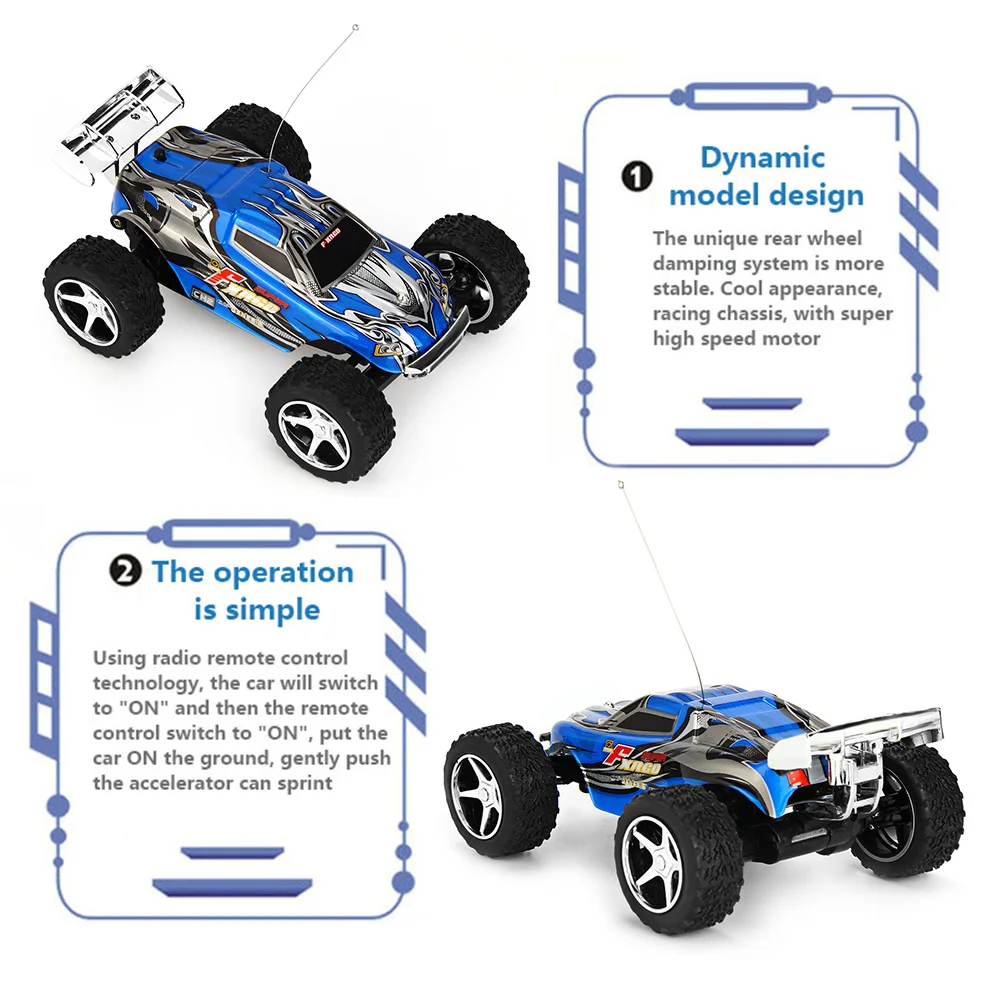 Мини Rc автомобиль 1:24 4CH радио дистанционное управление внедорожный автомобиль Высокая скорость 2WD Электрический дрейф игрушечные гоночные автомобили для детей Подарки RC модель