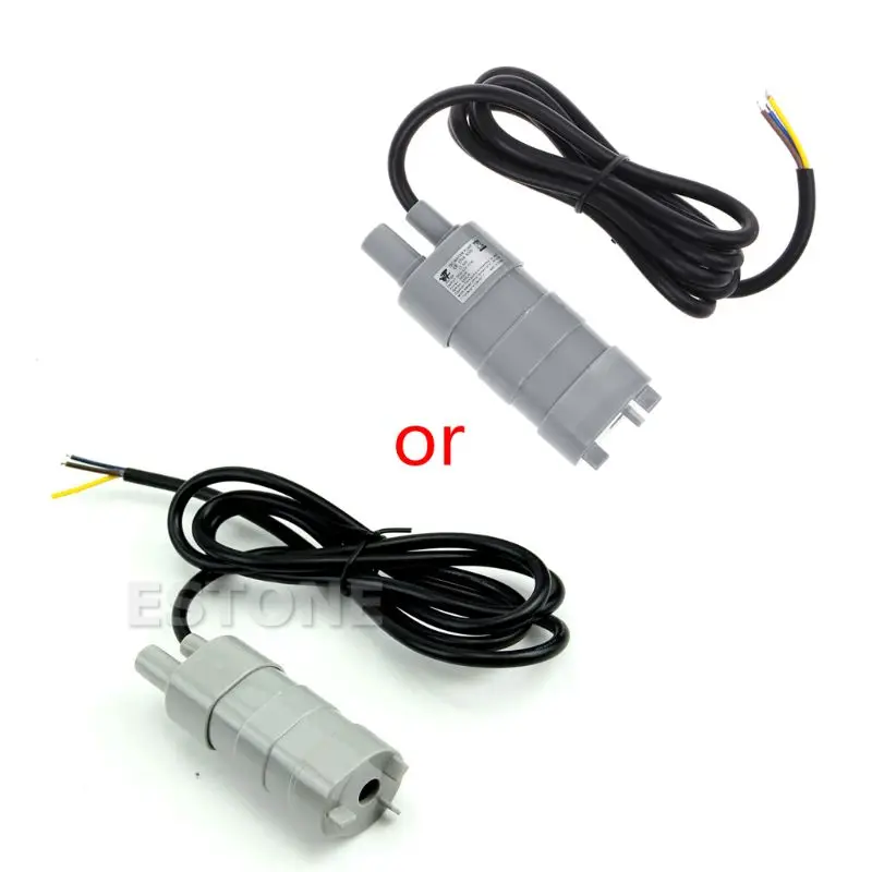 6-12V DC 1.2A Micro Submersible Motor Water Pump 5M 14L/Min 600L/H