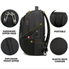 Backpack men's backpack 2021 new travel computer bag USB rechargeable backpack waterproof and durable mountaineering bag 6