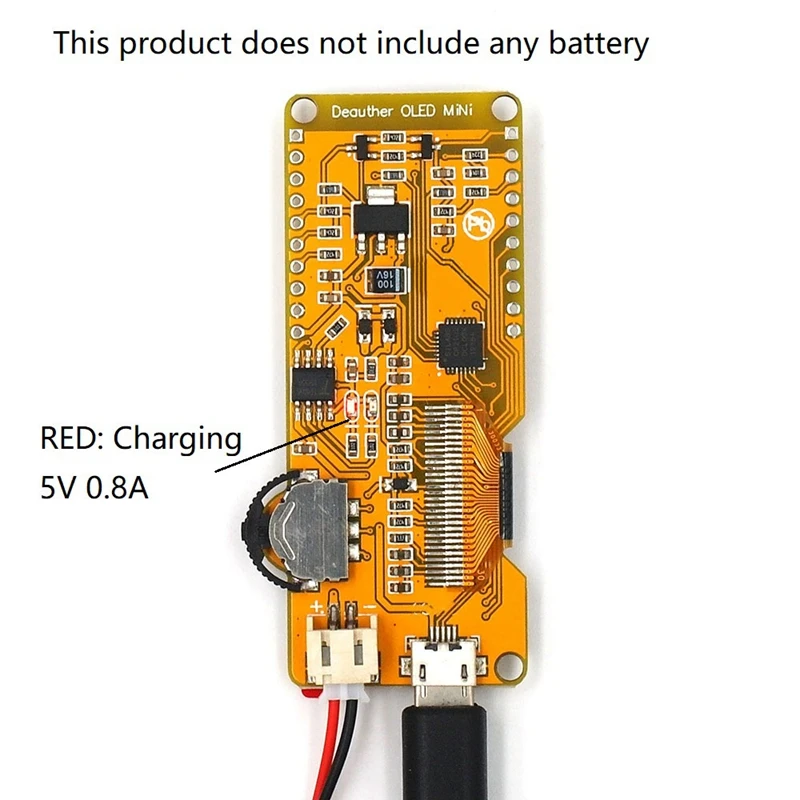 Wifi Deauther Мини Wifi Attack/test Esp8266 с открытым исходным кодом макетная плата