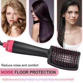 

2 in 1 Professional Hair Blow Dryer with Hot Air Styler Curling Wand Comb Brush