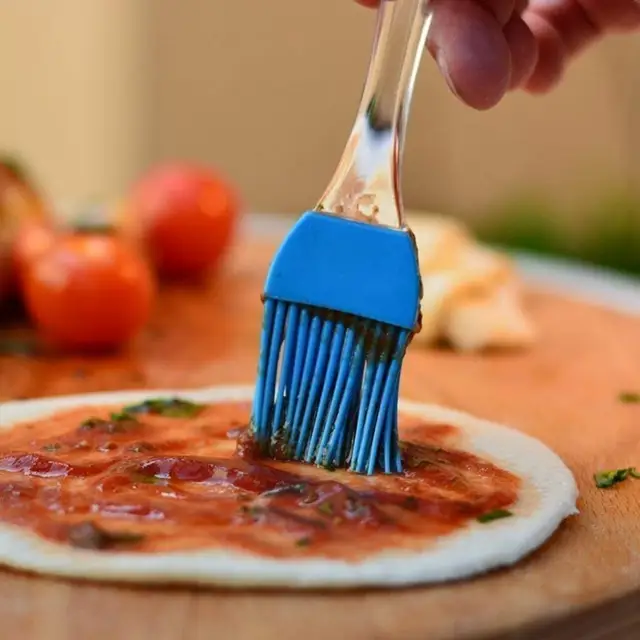 1Dc Szilikon Spatula Barbeque Kefe Leszerelhető Tészta Bbq Sütőszerszámolaj Olajszülött Kefék Otthoni Konyhai Eszközök - Image 2