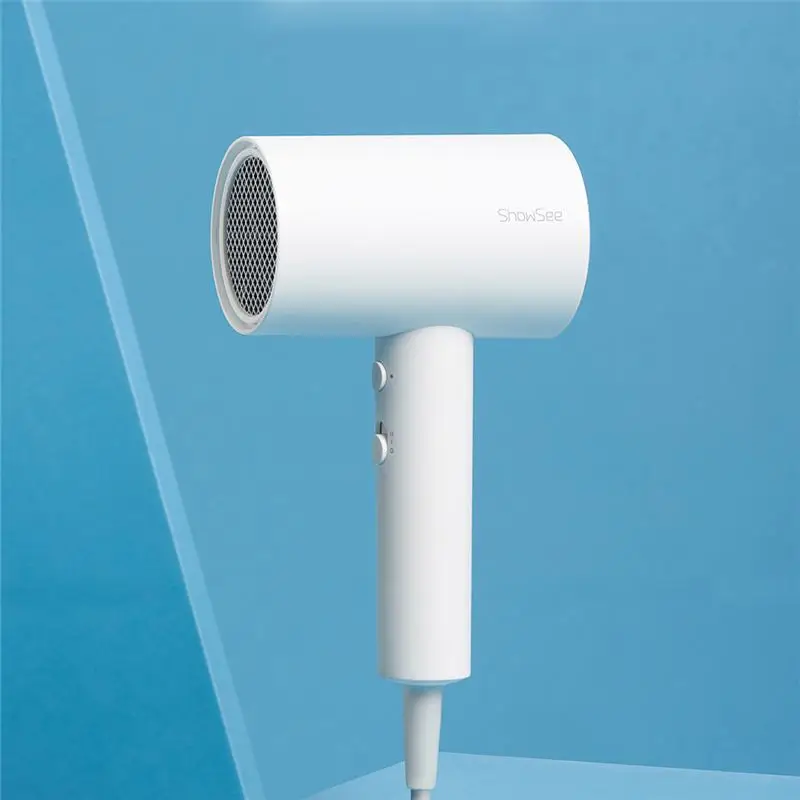 

ShowSee A1-W Electric Anion Hair Dryer Negative Ion Hair Care Blower 1800W EHD Constant Temperature Hot/Cold Wind Switch