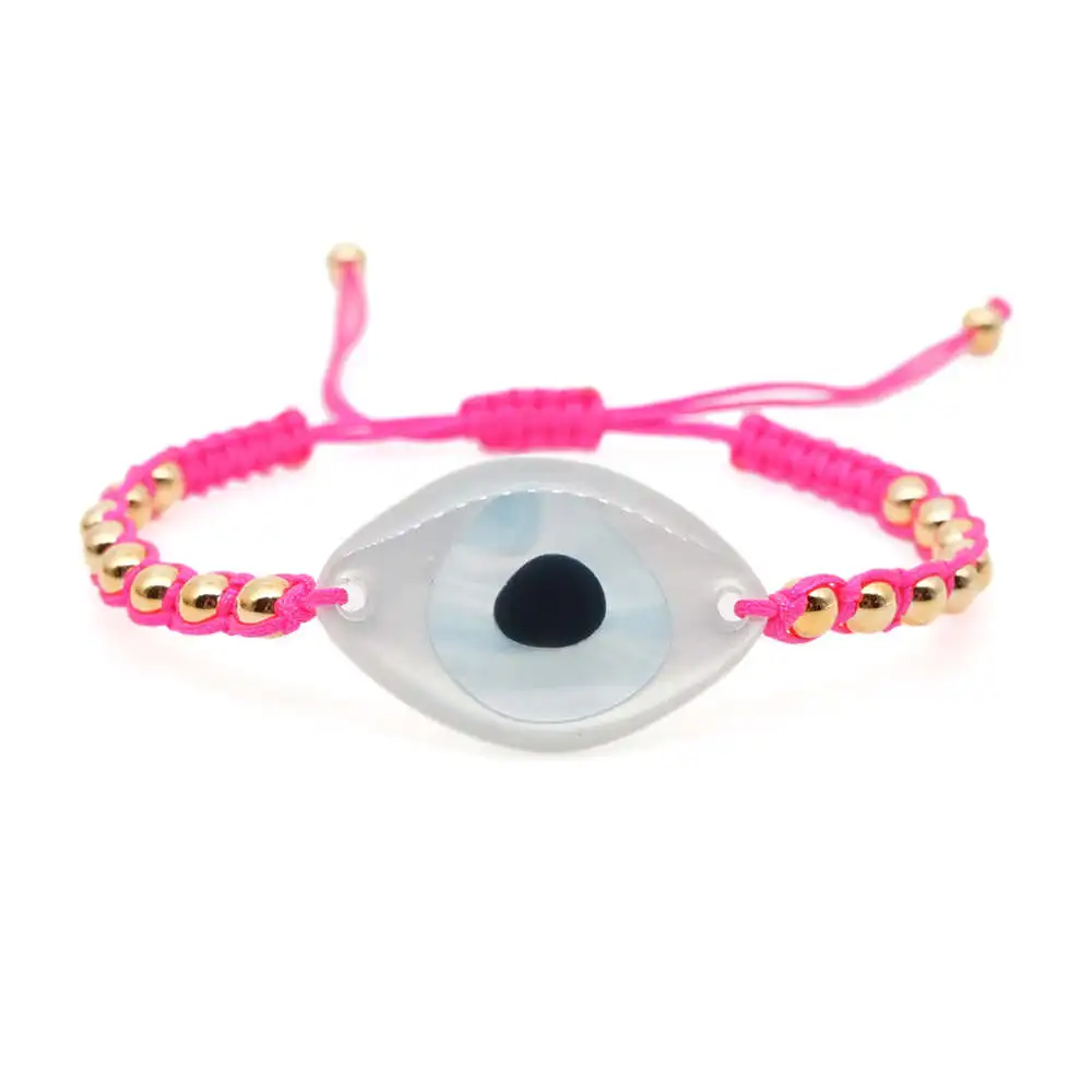 Go2boho MIYUKI браслет evil eye Pulseras Mujer Boho сердце розовое красное украшения с кристаллами кисточка ручной работы Bileklik лето