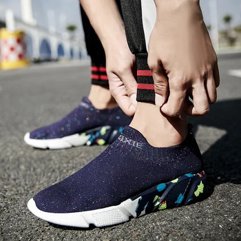 

Men's Fashion Socks Sneakers Comfortable Outdoor Non-slip Men Casual ShoesLight Breathable Trend Brand Men Shoes Zapatos Hombre