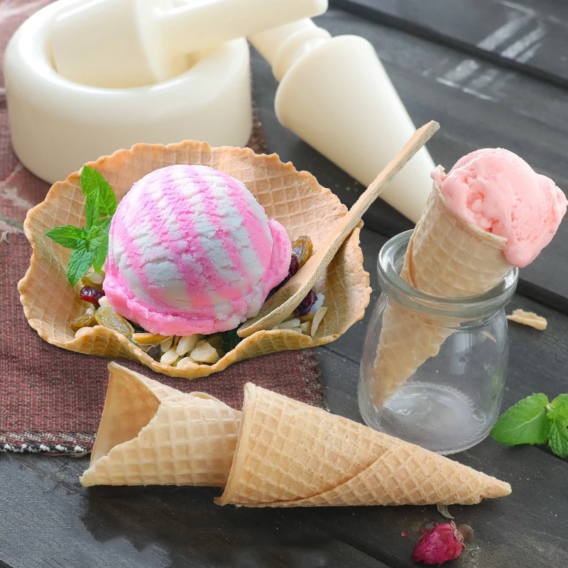 ice cream cone mould DIY Cone Ice Cream Roll Kitchen Gadgets Taper Ice  Cream Baking Tools for Kitchen Accessories Ice Cream Mold