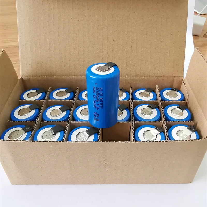 Paper 6pcs 1.2V Ni-CD SC1500mAh high power batteries 10C rechargeable battery for power tools electric screwdriver drill