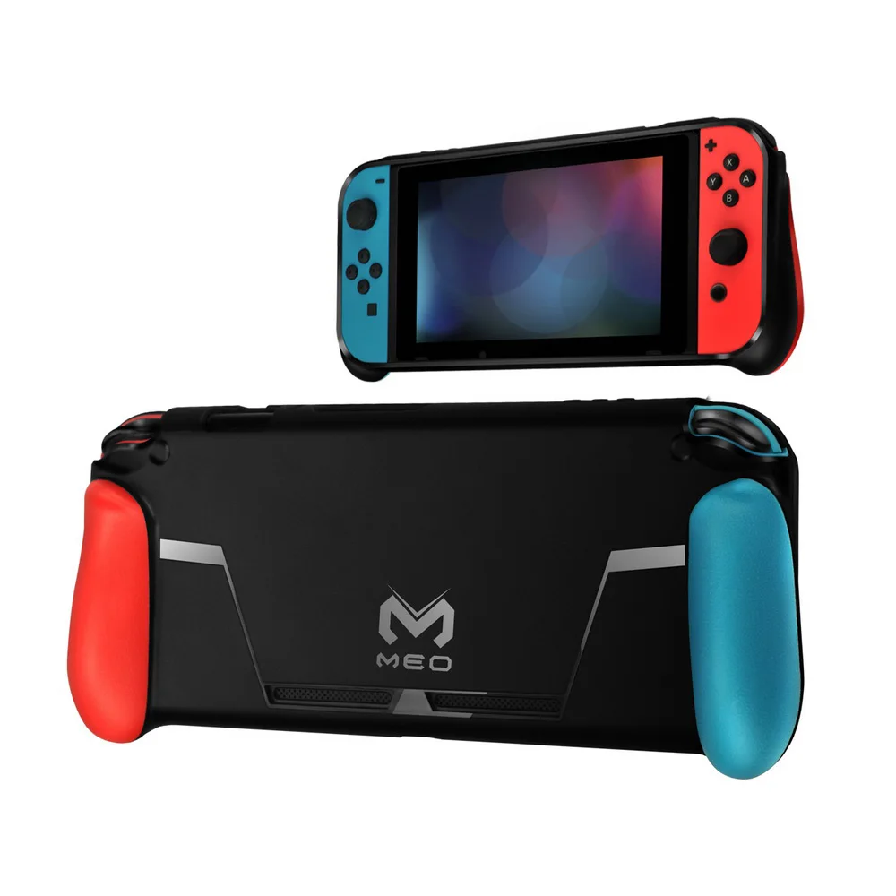 Мягкий защитный чехол для nintendo Switch черный корпус консоль ТПУ оболочка Ручка для nintendo аксессуар