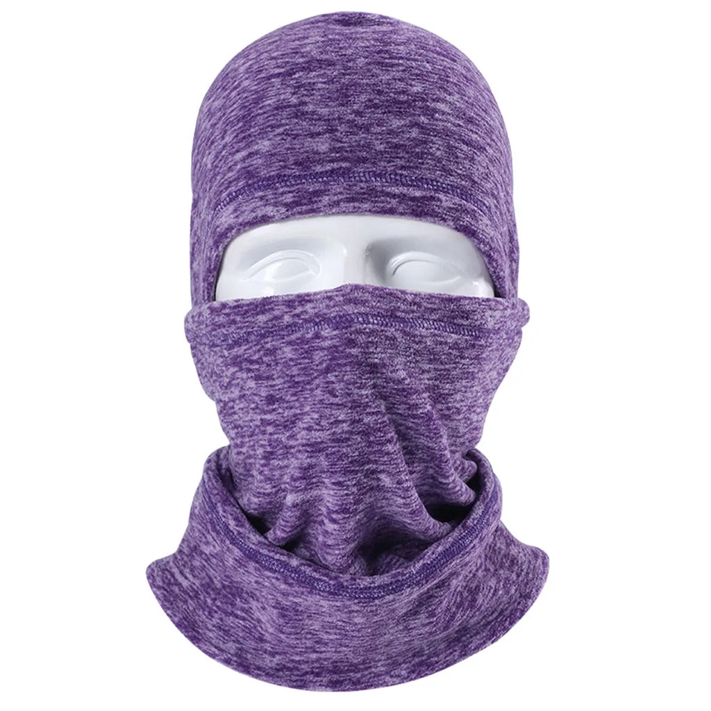 Adjustable Balaclava Hood- Windproof Ski Mask - Cold Weather Full Face Mask Motorcycle Cycling Neck Warmer Scarf