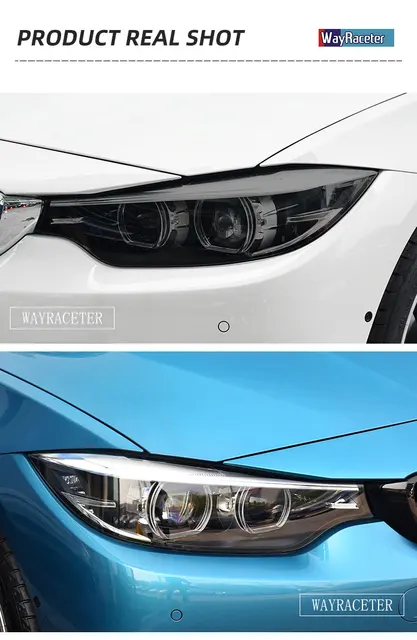 OGAUY 2 STK Scheinwerfer Schutz Aufkleber für BMW M2 F87 2016-2020  Autoscheinwerfer Schutzfolie Frontscheinwerfer Kratzfest Rauchschwarz TPU  Aufkleber Zubehör : : Auto & Motorrad