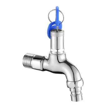 

Zinc Alloy Washing Machine Faucet with Lock Easy to Replace and Clean Suitable for Outdoor Garden Watering 30DC11