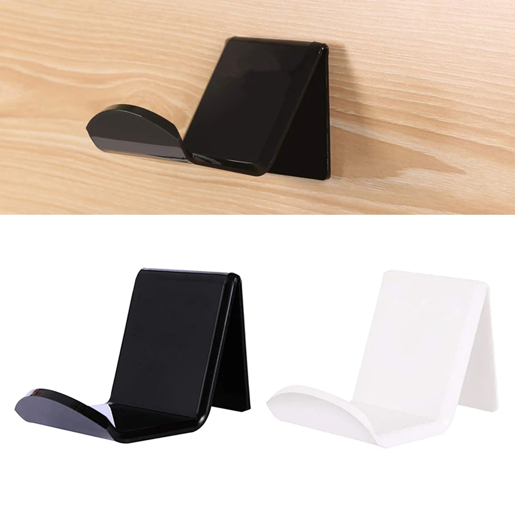 Acrylic Headphone Hanger Holder Desk Headset Stand Desk Display Bracket Hanging Hook Earphone Rack
