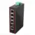5 Портов Промышленный Коммутатор Ethernet 10/100/1000 Мбит / С Гигабитный Сетевой Коммутатор DIN-Рейка Тип Сетевой Концентратор Lan Адаптер Усиление Сигнала