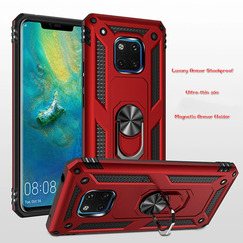 Ударопрочный чехол для телефона Huawei Mate 20 X Pro 360 армированный автомобильный
