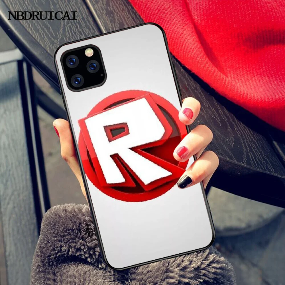 Nbdruicai Games Roblox Logo Coque Shell Phone Case For Iphone 11 Pro Xs Max 8 7 6 6s Plus X 5s Se Xr Case Phone Case Covers Aliexpress - 7 11 logo roblox