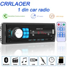 Bluetooth Autoradio 12V Car Stereo Radio FM Aux-IN Input Receiver SD USB In-dash 1 din Car MP3 Multimedia Player