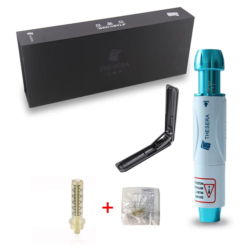 white pen 1head1need Профессиональная ручка с гиалуроновой кислотой, ручка для подтяжки губ, наполнитель для губ, пистолет для инъекций против морщин, инструмент для красоты, ампульная головка, шприц - Номер модели: white pen 1head1need