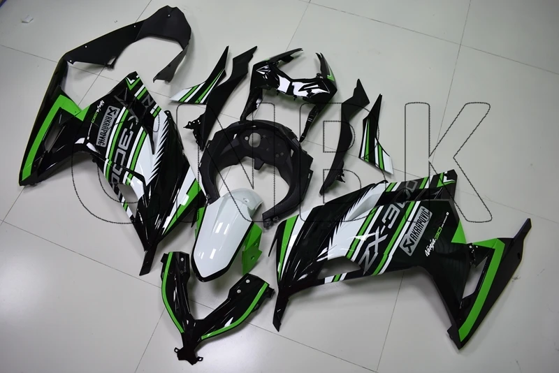 EX 300 Ninja 2016 обтекатель для Kawasaki Zx300r 15 16 черный зеленый белый корпус комплекты 2013 -