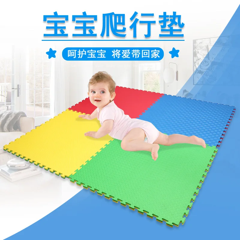

EVA Foam Floor Mats 100*100 Ultra Large Rug Bedroom Household Joint Foam Pad Baby Creeping Mat Ultra-Comfortable