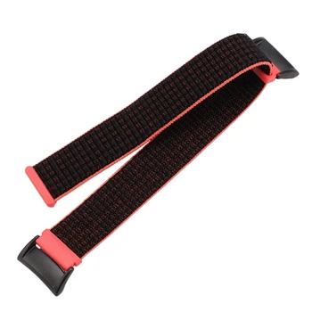 

Nylon Watch Band Replacement Strap Wristband for Samsung Gear Fit2 SM-R360 SM-R365 Gear Fit 2 Pro Smart Bracelet Accessories Red