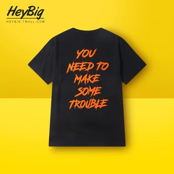 

Vintage Loose Simple Short Sleeve Letter Printed Tshirt Men Plain Vintage T Shirt Oversized Hip Hop T Shirt Streetwear II50DX