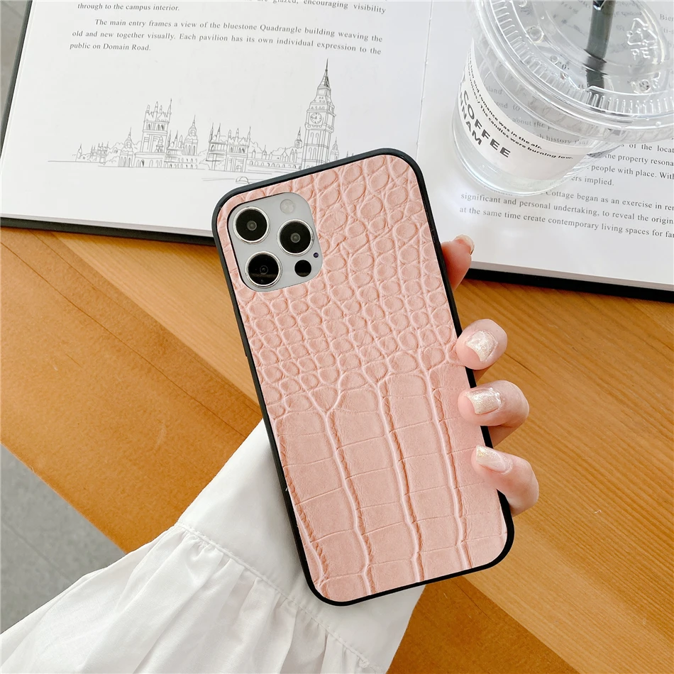 magsafe charger iphone 12 Retro Crocodile Leopard Snake Zebra Pattern Texture PU Leather Cases For iPhone 13 12 11 Pro XS MAX XR X 6s 7 8 Plus SE 20 Cover magsafe charger iphone 11