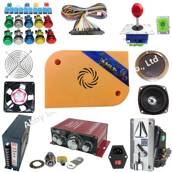 

Pandora Box 9D 2500 in 1 upgrade version VGA & HDMI output copy sanwa obsf-30 button for DIY Arcade parts Bundles kit Freeshippi