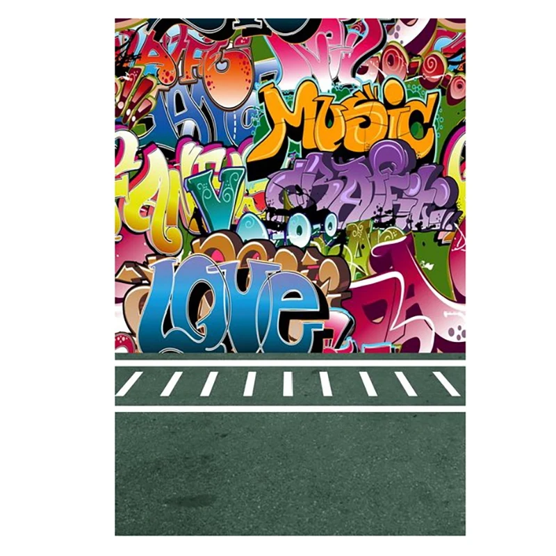 K3876 комикс граффити фотографический фон Фото фоны для портрета ребенка душ