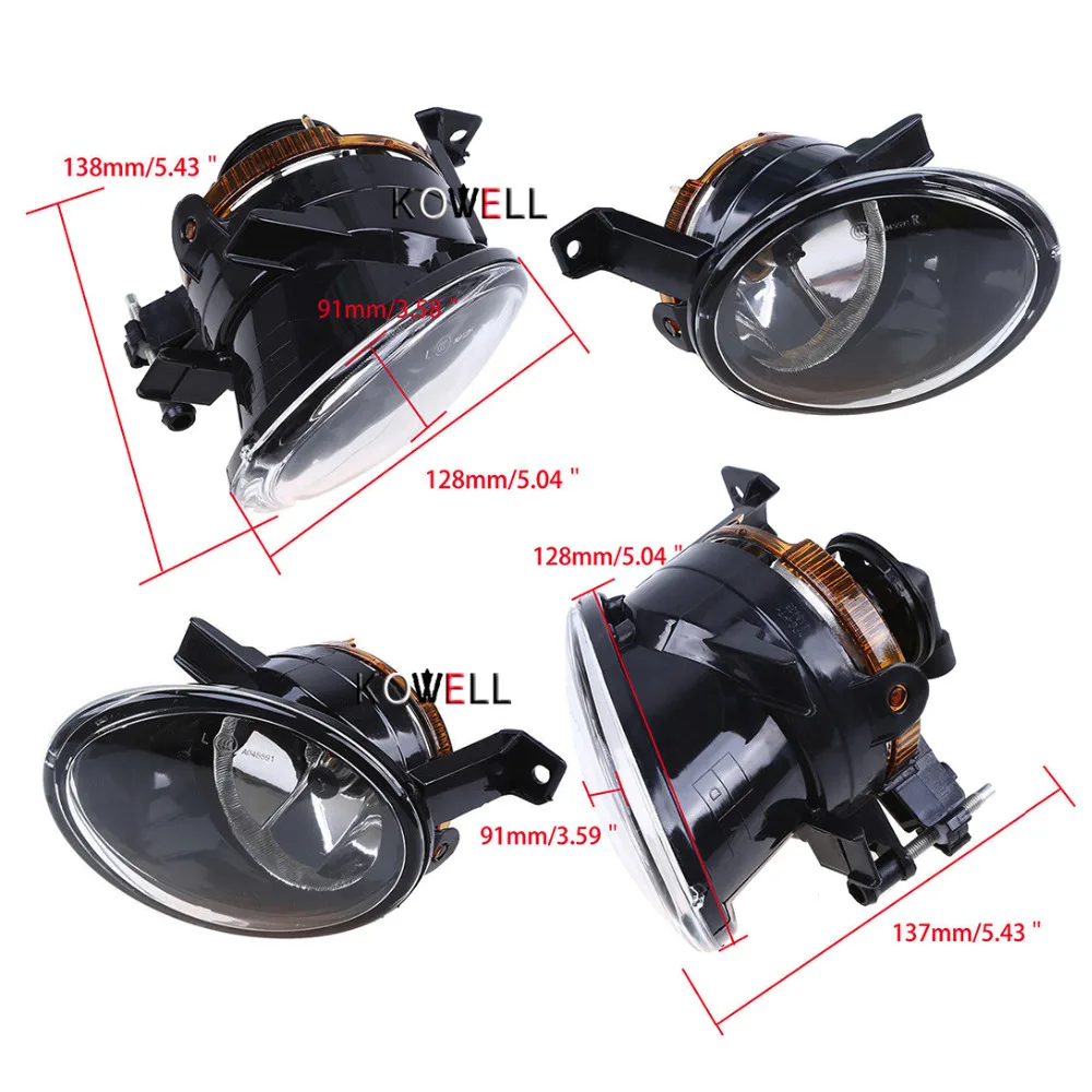 Для VW Golf Jetta 6 Tiguan EOS 5KD 941 699 5K0 700 пара переднего бампера Clean 9006 FogLights FogLamps левая +