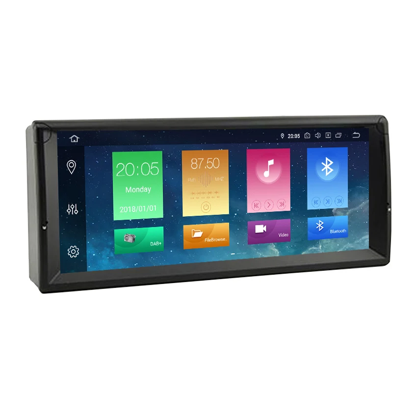1280*480 10.25 inch Android 9.0 Car Multimedia system For BMW E39 E53 X5 E38 With Autoradio Stereo GPS Navigation System Radio