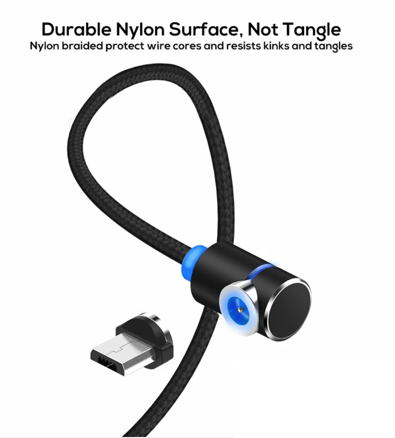 1 м 2 м Магнитный Micro USB кабель для iPhone samsung huawei usb type C Магнитный зарядный кабель USB C кабели для мобильных телефонов