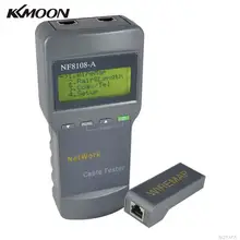 KKMOON NF-8108 RJ45 Lan тестер кабельный трекер Redes сетевые инструменты RJ45 инструмент измерения длины кабеля