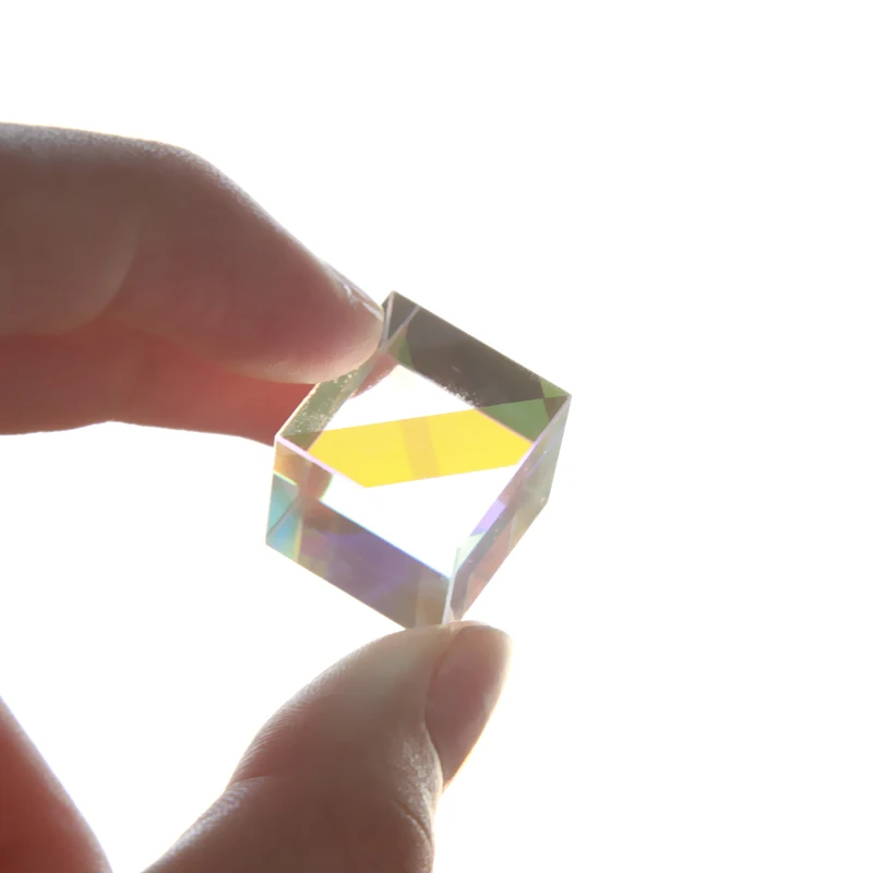 Комбайнер разделитель крест дихроический куб RGB Призма Оптическое стекло