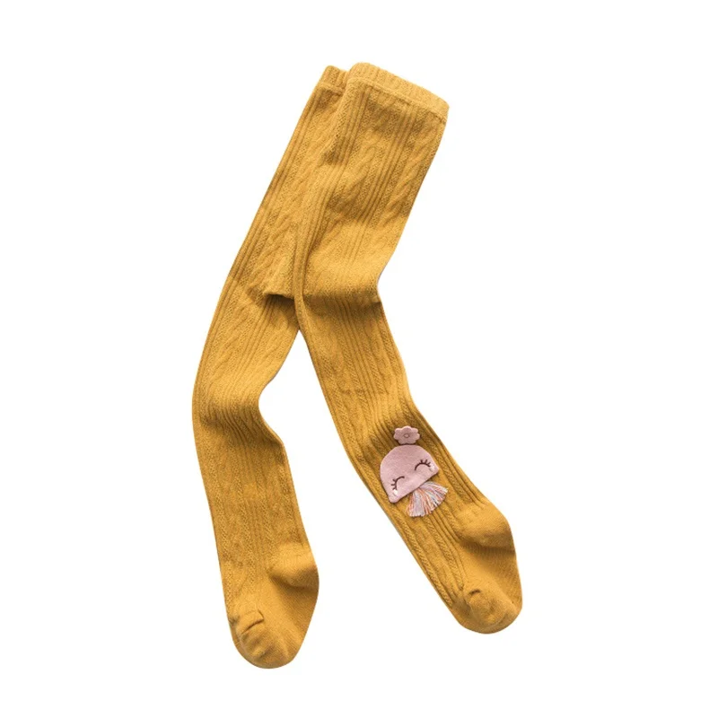 Girls Leggings Autumn Baby Girls Trousers Kids Pants Cartoon Legging Girls Cotton Candy Color Pants - Цвет: Небесно-голубой