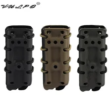 VULPO Tactical 9mm Magazine Pouch Fast Mag Pouch Molle Belt Fast Attach Carrier Holster with Inner Flocking Protection