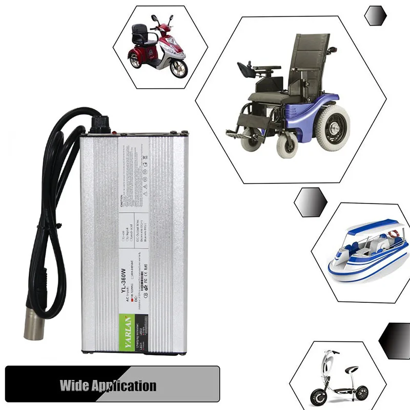 12V 14A свинцово Кислотное зарядное устройство для батареи 14 7 V Ebike E bike