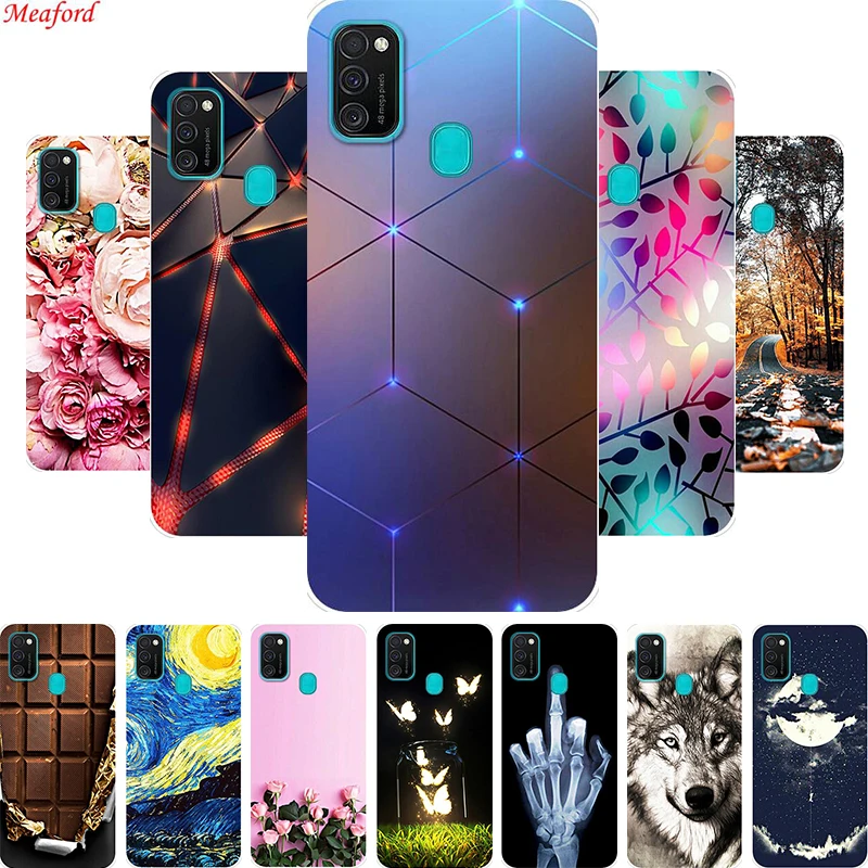 Популярный чехол для Samsung M30s A71 S20 силиконовый мягкий чехол-накладка Galaxy A51 M 30s A 51 71
