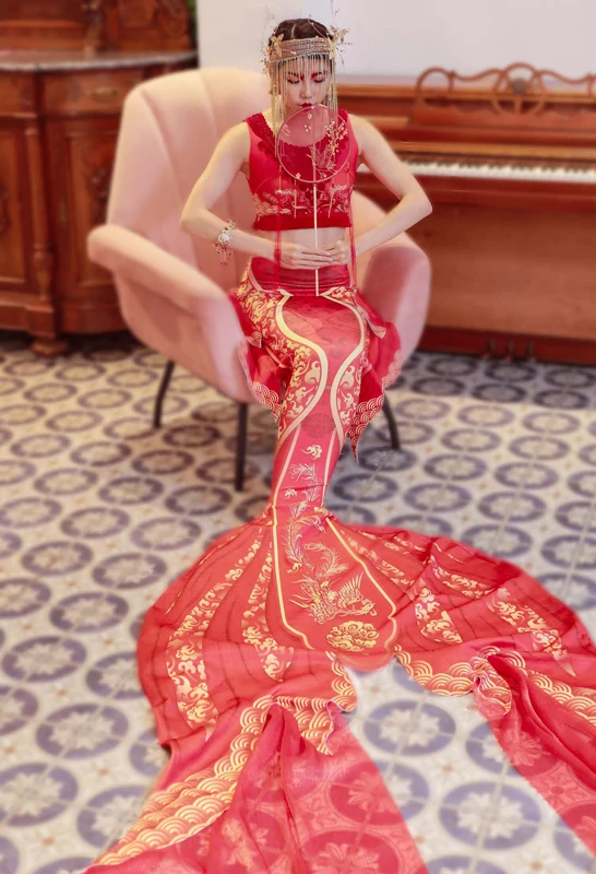 Рисунок 3 - Высококачественный купальник-Русалка с хвостом