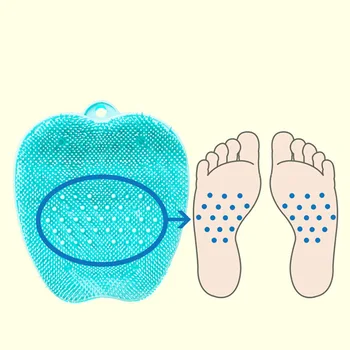 

1Pc Plantar Clean Foot Massage Pad Exfoliating Skin Scrub Plantar Brush Foot Massager Relieve Fatigue Acupuncture Health Care